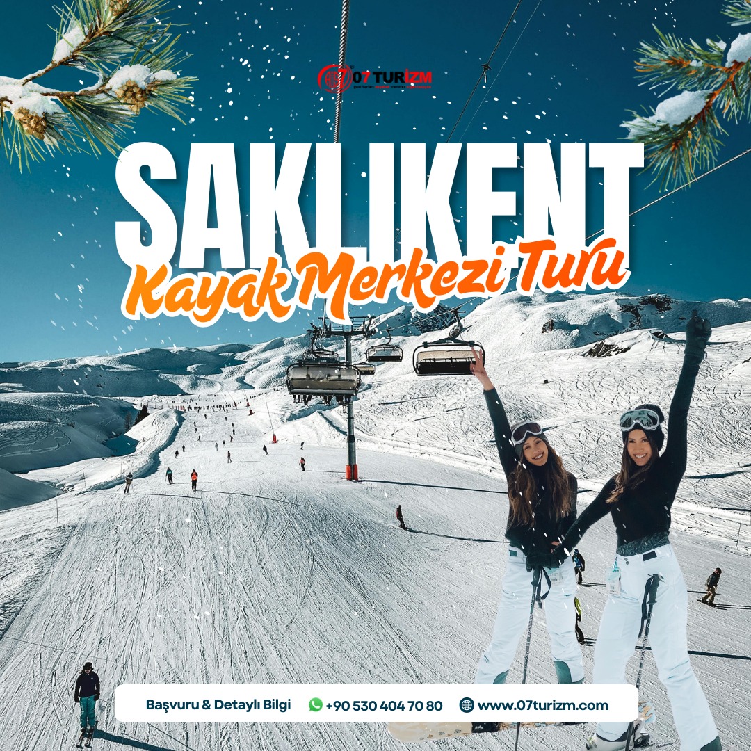 Saklıkent Kayak Merkezi Turu  