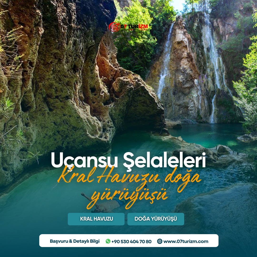 Kral Havuzu Uçansu Şelaleleri  Doğa Yürüyüşü  