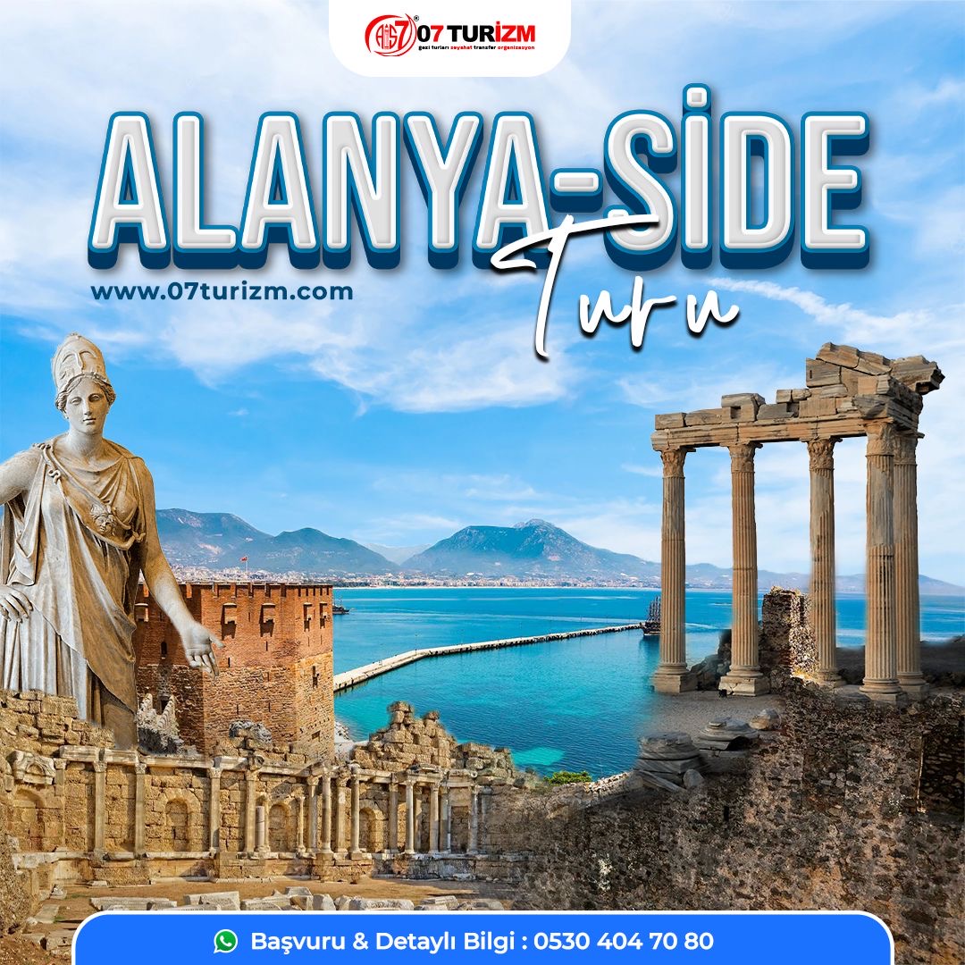 Alanya - Side Gün Batımı - Dim Çayı Turu 
