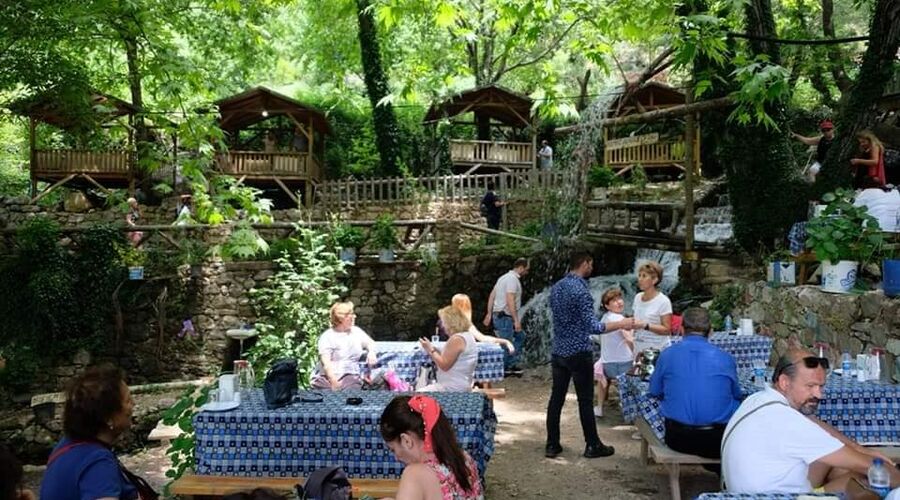 Dalından Kiraz Toplama Burmahan Alabalık Çiftliği Tazı Kanyonu Köprülü Kanyon Turu