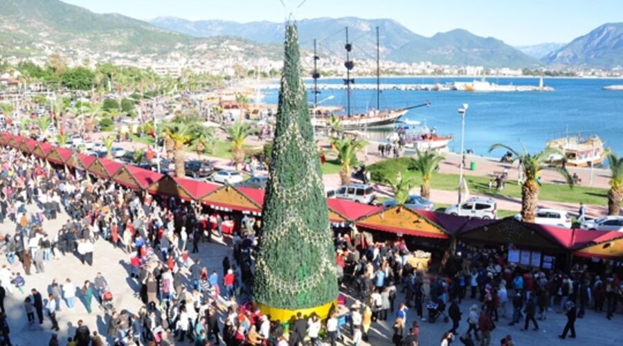 15. Uluslararası Alanya Noel Pazarı Etkinlikleri- Manavgat- Side Turu  