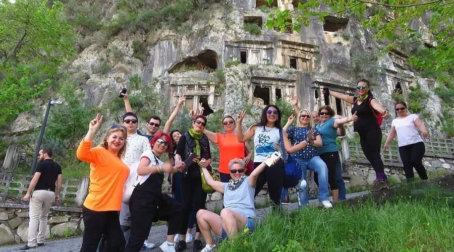 Fethiye  Kayaköy Kelebekler Vadisi  Gizlikent Şelalesi Saklıkent  Kanyonu