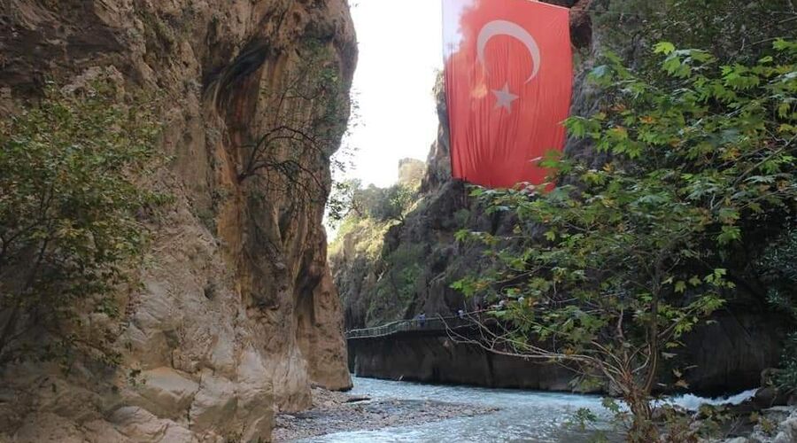 Fethiye  Kayaköy Kelebekler Vadisi  Gizlikent Şelalesi Saklıkent  Kanyonu