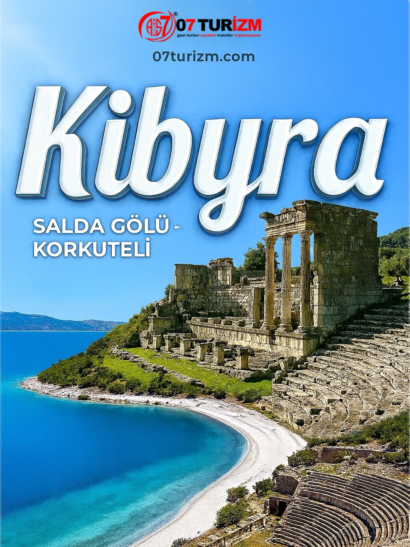 Kibyra Antik Kenti - Salda Gölü - Korkuteli Turu