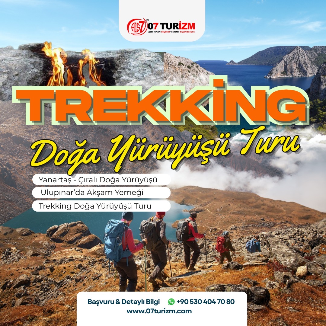 Doğa Yürüyüşü -Çıralı Yanartaş-Olympos 